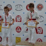 A Gi Manó Fiú 30 kg. kategória dobogója