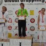 A Gi Ifjúsági1 Leány 55 kg. kategória dobogója