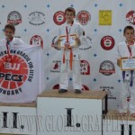 A Gi Gyermek1 Fiú 28 kg. kategória dobogója