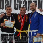 A Gi Kezdő Felnőtt 105 kg. kategória dobogója