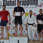 A Gi Open 80+ kg. kategória dobogója