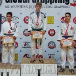 A Gi Grappling Ifjúsági 2 Fiú 55 kg kategória dobogója