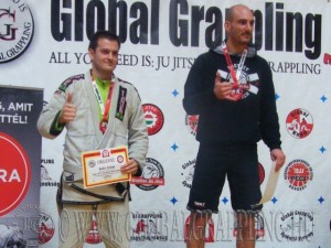 A Gi Grappling Master Férfi 90 kg kategória dobogója