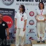 A Gi Grappling Junior Leány 65 kg kategória dobogója
