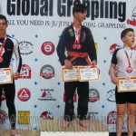 A Gi Grappling Ifjúsági 2 Fiú 65 kg kategória dobogója