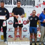 A Kesztyűs Open 80+ kg kategória dobogója
