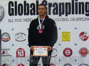 A NoGi Grappling Junior Fiú 95 kg kategória dobogója