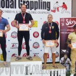 A NoGi Grappling Master Férfi 100 kg kategória dobogója