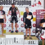 A NoGi Grappling Kezdő Férfi 75 kg kategória dobogója