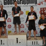 A Gi Grappling Junior Fiú 75 kg kategória dobogója