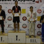 A Gi Grappling Junior Fiú 70 kg kategória dobogója