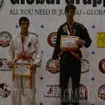 A Gi Grappling Ifjúsági 2 Fiú 60 kg kategória dobogója