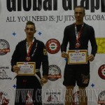 A Gi Grappling Ifjúsági 2 Fiú 80 kg kategória dobogója