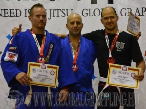 A Gi Grappling Senior 1 Férfi 80 kg kategória dobogója