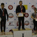 A NoGi Grappling Ifjúsági 1 Fiú 50 kg kategória dobogója