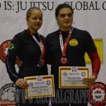 A NoGi Grappling Junior Leány 75+ kg kategória dobogója