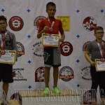 A NoGi Grappling Ifjúsági 1 Fiú 45 kg kategória dobogója