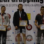 A NoGi Grappling Junior Fiú 80 kg kategória dobogója