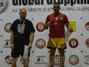 A Kesztűys Küözdelem Felnőtt Férfi 105+ kg kategória dobogója