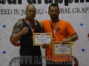 A Kesztűys Küözdelem Master Férfi 95 kg kategória dobogója