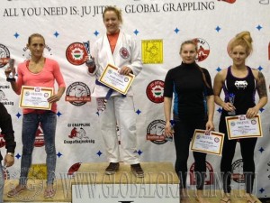 A Női Open dobogója