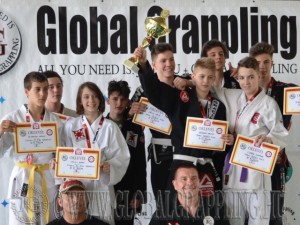 A 2015-ös Junior Fiú Csapatbajnokság dobogója
