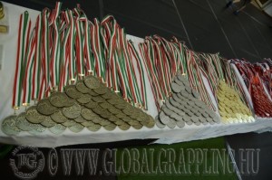 Az első Grappling Diákolimpia érmei