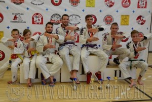 A ranglista vezető Tatami Centrum versenyzőinek egy része