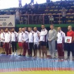Versenyzőink a megnyitó ünnepségen