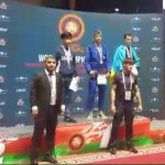 Sárkány Balázs a dobogó első fokán