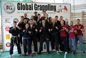 Zen Bu Kan Kempo klubok versenyzői a Hatvan Bajnokságon