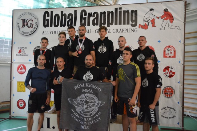 A Bősi Kempo MMA Klub versenyzői a Hatvan Bajnokságon