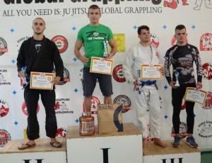 A Férfi Open -80 kg dobogója