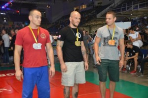 A Gi Grappling Férfi 85 kg kategória győztesei