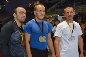 A NoGi-Cage Grappling Férfi 70 kg kategória győztesei