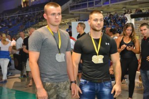 A NoGi-Cage Grappling Férfi 75 kg kategória győztesei