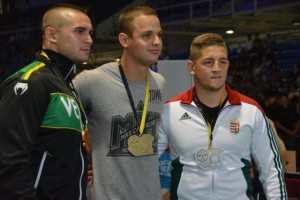 A NoGi-Cage Grappling Férfi 85 kg kategória győztesei