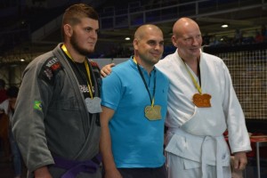 A NoGi-Cage Grappling Férfi 105 kg kategória győztesei