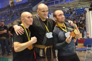 A Combat Grappling Férfi 85 kg kategória győztesei