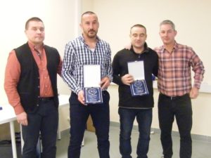Az Év képviselete és az Év embere díjazottak