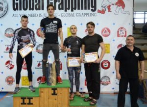 A Gi Open -80 kg dobogója