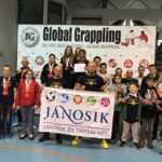 A Miskolci Ju Jitsu Egyesület csapata a versenyen