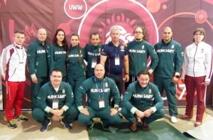 A magyar csapat a 2017 évi Grappling Európa Bajnokságon