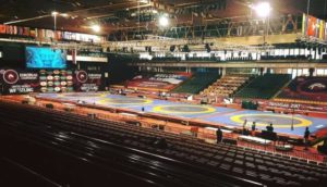 A verseny helyszíne a World Grappling Committe képén