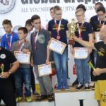 A NoGi Ifjúsági Fiú Csapatbajnokság dobogója