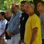 Növényi Norbert, Szűcs Kristóf, Kovács Gábor, Lestyán Balázs a megnyitón