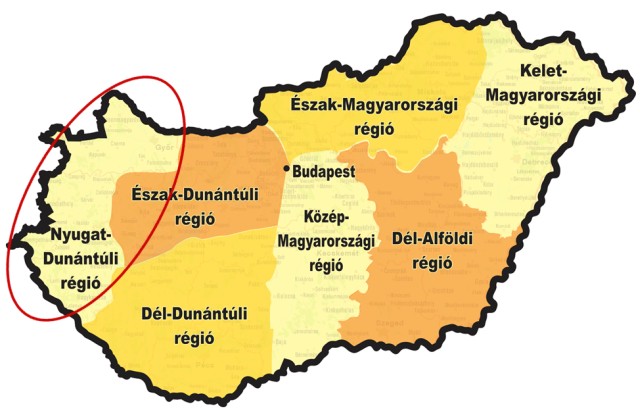 A Nyugat-Dunántúli régió versenye