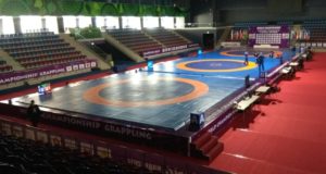 A verseny helyszíne a Baku Sport Hall
