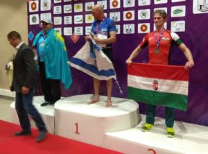 Doholutzki Tibor egy arany és egy bronzérmet nyert