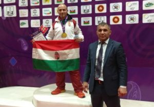 dr. Kléber István a dobogó legfelső fokán